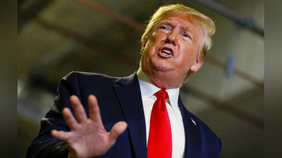 'Трамп Байден ҳукумат тепасига келганидан кейин АҚШнинг заифлашиб қолганини айтди'ning rasmi