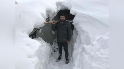 'Turkiyada yog`gan qor qalinligi 2 metrga etdi'ning rasmi