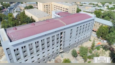 Изрображение 'Для городской клинической больницы скорой медицинской помощи возводится новый корпус'