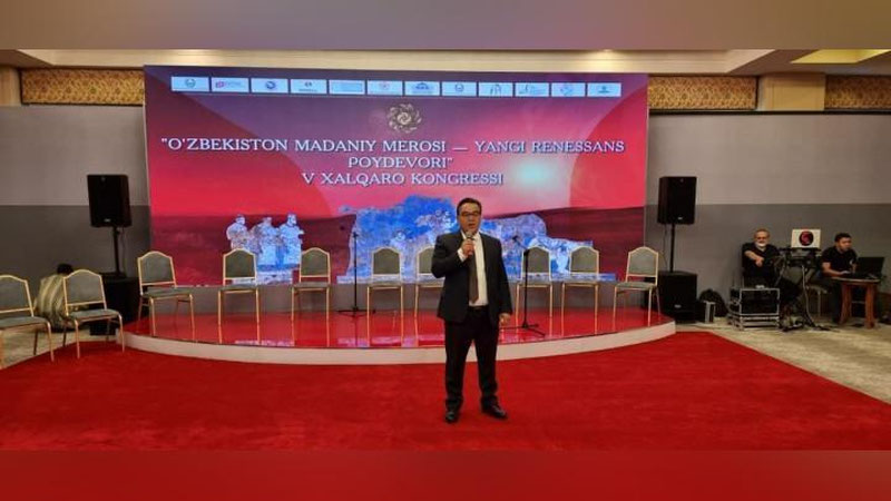 'Toshkentda "O`zbekiston madaniy merosi – yangi renessans poydevori" V xalqaro kongressi boshlandi'ning rasmi