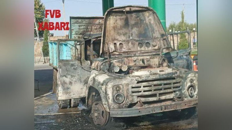 'Samarqandda "ZIL" yonib ketdi'ning rasmi