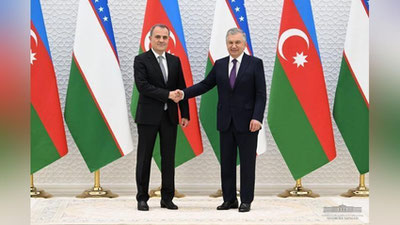 Изрображение 'Товарооборот между Узбекистаном и Азербайджаном вырос на 27%'