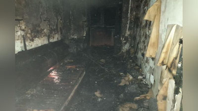 Изрображение 'Страшный пожар в квартире в Учкургане унес жизни отца и сына (фото)'