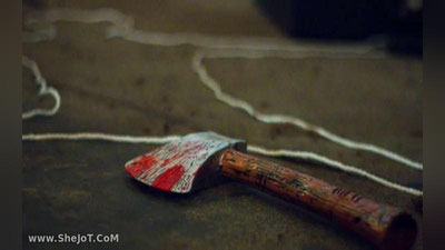 'Qamashilik erkak xotinini bolta bilan urib o`ldirdi'ning rasmi