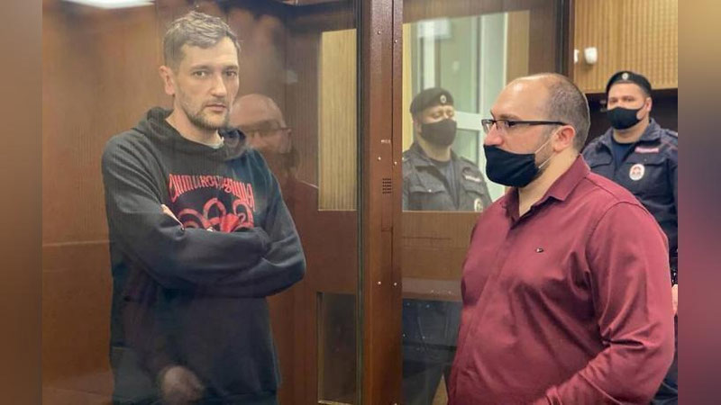 'Aleksey Navalniyning ukasi Oleg Navalniy sanitariya me`yorlarini buzganligi sababli uy qamog`iga olingan'ning rasmi