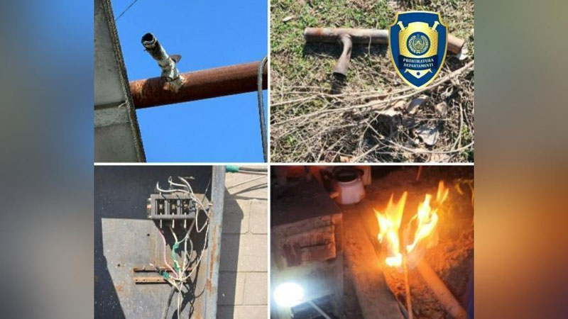 'Samarqand va Toshkent viloyatida gazdan noqonuniy foydalangan “o`g`ri”larga nisbatan jinoyat ishi ochildi'ning rasmi