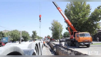 Изрображение 'В столице обновляется сеть коллекторов (видео)'