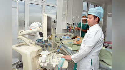 'Samarqandda ilk bor to`xtatilgan yurakda murakkab operasiya o`tkazildi 'ning rasmi