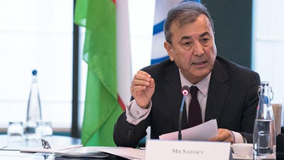 'Sodiq Safoev Yaponiya imperatori ordeni bilan mukofotlandi'ning rasmi