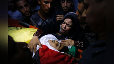 'Falastin va Isroil o`rtasida navbatdagi to`qnashuv bo`ldi'ning rasmi