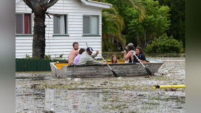 'Avstraliyada suv toshqini davom etmoqda 'ning rasmi
