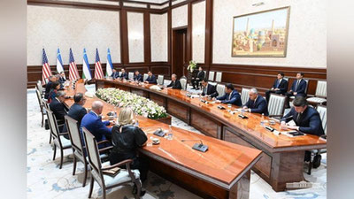 '2023 yilda AQSh kompaniyalari bilan qo`shma biznes forumi o`tkaziladi'ning rasmi