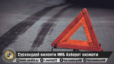 Изрображение 'В Шерабаде водитель "Дамаса" сбежал, задавив насмерть 2-х пешеходов'