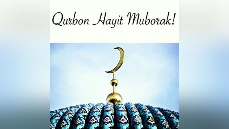 'O`zbekiston yoshlar ittifoqi yoshlarni Iydi Qurbon hayiti bilan tabrikladi'ning rasmi