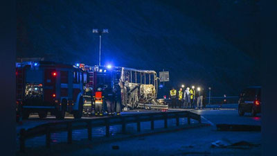 'ЙТҲга учраган автобус ёниб кетди, 45 киши ҳалок бўлди'ning rasmi