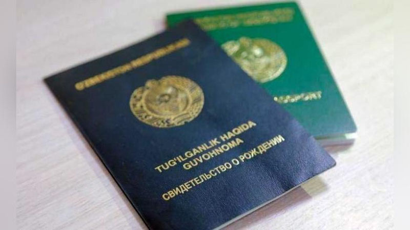 'Tug`ilganlik haqidagi guvohnomani olish uchun FHDYoga borish shart emas'ning rasmi