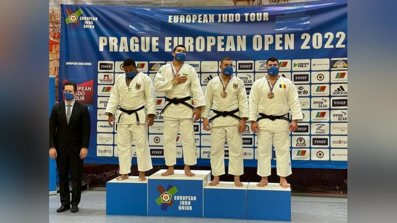 Изрображение 'Уткирбек Турабоев стал победителем Открытого чемпионата Европы по дзюдо'