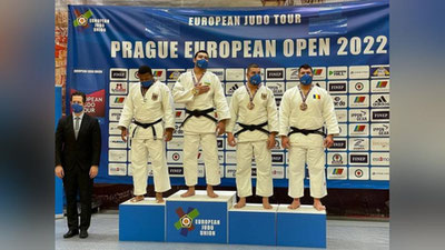 Изрображение 'Уткирбек Турабоев стал победителем Открытого чемпионата Европы по дзюдо'