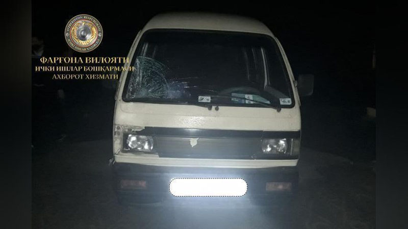 'Uchko`prikda YTH sabab piyoda vafot etdi'ning rasmi