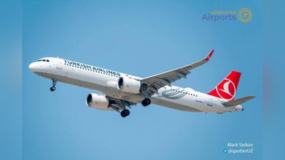 'Bishkekdan Istanbulga uchayotgan samolyot favqulodda Toshkentdagi aerodromga qo`ndi'ning rasmi