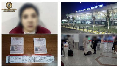 'Andijonlik qizlarni Turkiyaga fohishalik uchun jo‘natayotgan ayol aeroportda qo‘lga olindi'ning rasmi