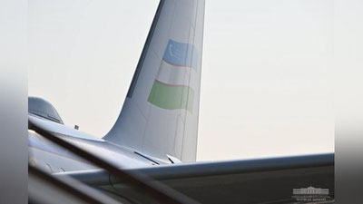 Изрображение 'Президент Узбекистана отбыл в Кыргызстан'