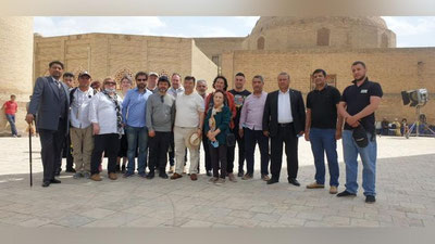 Изрображение 'В Бухаре начались съемки фильма «Солнце на вкус» (фото)'