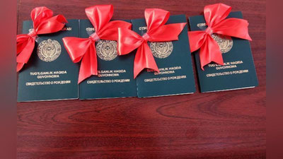 'Endi tug`ilganlik haqidagi guvohnomaga o`zgartirish kiritish mumkin bo`ldi'ning rasmi