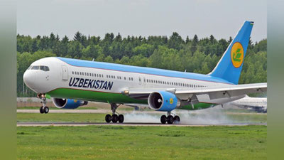 'Nyu-York—Toshkent reysida to`polon ko`targan yo`lovchi bog`lab qo`yildi'ning rasmi