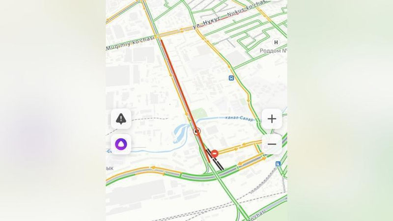 'Тошкентдаги Бобур кўчаси ёпилмоқда'ning rasmi