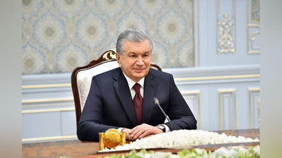 'Президент Шавкат Мирзиёев Туркия ташқи ишлар вазирини қабул қилди'ning rasmi