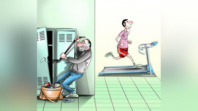 'Fitnes markazda pul o`g`irlanmoqda'ning rasmi