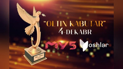 'My5 va “Yoshlar” telekanallari "Oltin kabutar” mukofotini yo`lga qo`ydi'ning rasmi