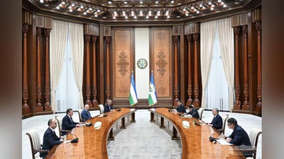 Изрображение 'Шавкат Мирзиёев принял вице-президента Турции'