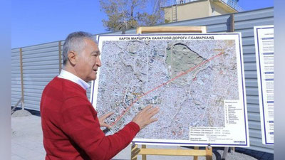 'Samarqandda osma yo`l loyihasi taqdim etildi'ning rasmi