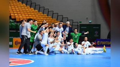 Изрображение 'Сборная Узбекистана по футзалу вышла в полуфинал Кубка Азии'
