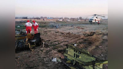 Изрображение 'Иран признал, что украинский самолёт был сбит случайно ракетой'