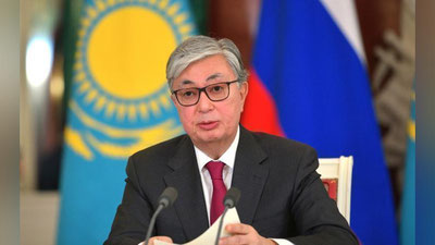 'Qozog`iston prezidenti Sputnik V vaksinasi bilan koronavirusga qarshi emlandi'ning rasmi