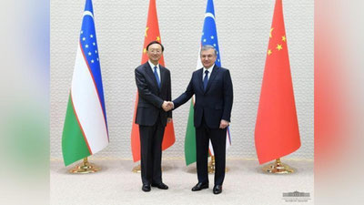 Изрображение 'Президент принял делегацию КНР (видео)'