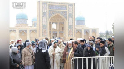 'Naqshbandiya ulamolari mamlakatimiz bo`ylab sayohatda'ning rasmi