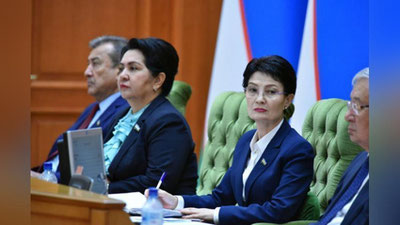 'Senatda qator xalqaro hujjatlarni ratifikasiya qilishga oid qonunlar ma`qullandi'ning rasmi