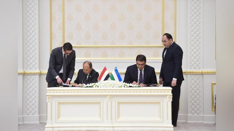 'Ikki davlat Adliya vazirliklari o`rtasida hamkorlik memorandumi imzolandi'ning rasmi