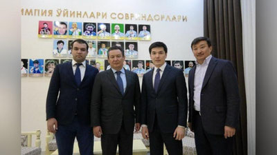 'Қозоғистон Миллий олимпия қўмитаси вакиллари Тошкентга келди'ning rasmi