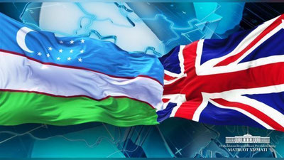 'O`zbekiston Prezidenti Boris Jonsonni tabrikladi'ning rasmi