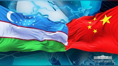 'Shavkat Mirziyoev Si Szinpinni tabrikladi'ning rasmi