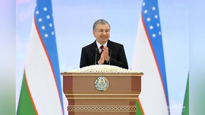 'Аёл қадри улуғланган юртда тинчлик ва фаровонлик барқарор бўлади — Шавкат Мирзиёев'ning rasmi