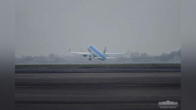 Изрображение 'Шавкат Мирзиёев утром отбыл на неформальный саммит СНГ'