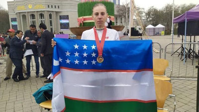 'Янина Кускова Осиё чемпионатидаги иккинчи олтин медалини қўлга киритди'ning rasmi