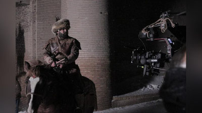 Изрображение '"Узбеккино" показало фото со съемочной площадки фильма о Бабуре'