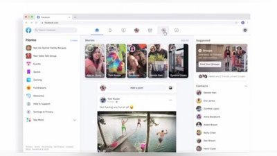 Изрображение 'FACEBOOK ПРЕДСТАВИЛ НОВЫЙ ДИЗАЙН (ВИДЕО)'